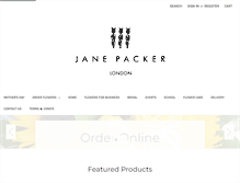 Tablet Screenshot of janepacker.us